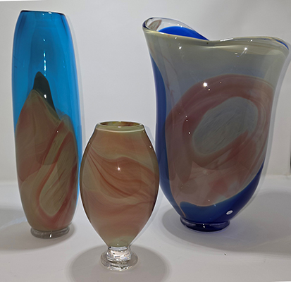 Fifth slide Painted Hills Wavy Bowl